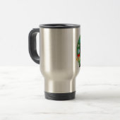 Mug De Voyage joyeux orque de noël (Devant gauche)