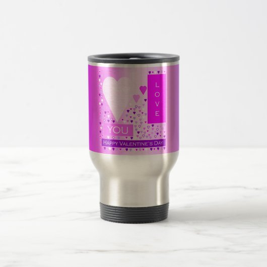 Mug De Voyage Joyeux Saint Valentin (Centre)