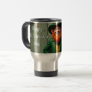 Mug De Voyage Joyeux St. Patrick's Day Leprechaun