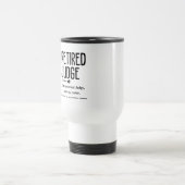 Mug De Voyage Juge à la retraite (Centre)