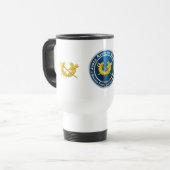 Mug De Voyage Juge-avocat général Corps du JAG (Devant gauche)