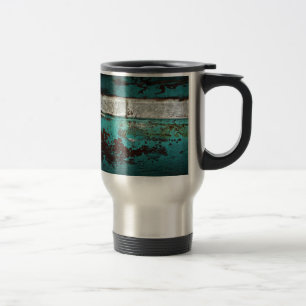 Mug De Voyage Junk Yard vintage car 50's aqua turquoise