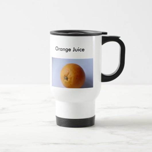 Mug De Voyage Jus d'orange, jus d'orange (Droite)