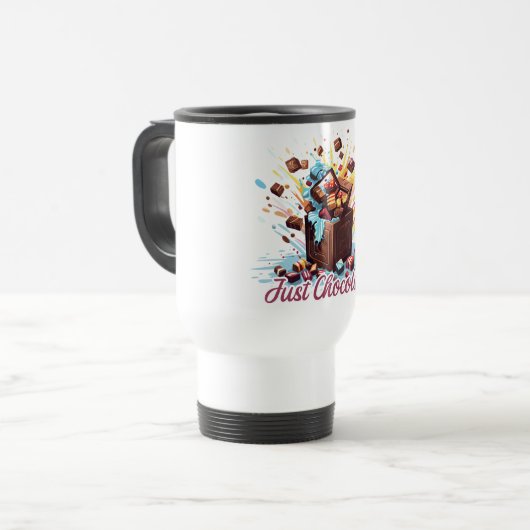 Mug De Voyage Just Chocolate (Devant gauche)