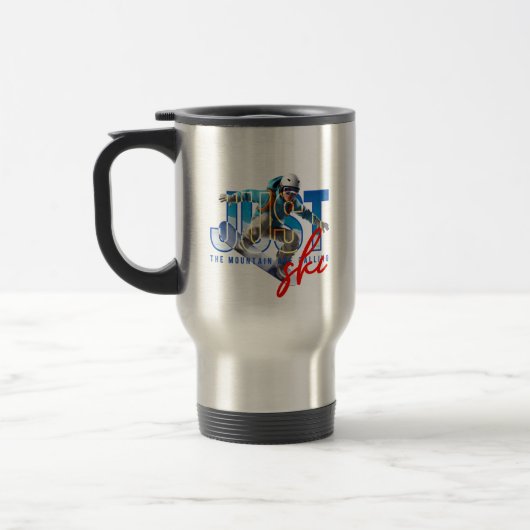 Mug De Voyage Just Ski | (Gauche)