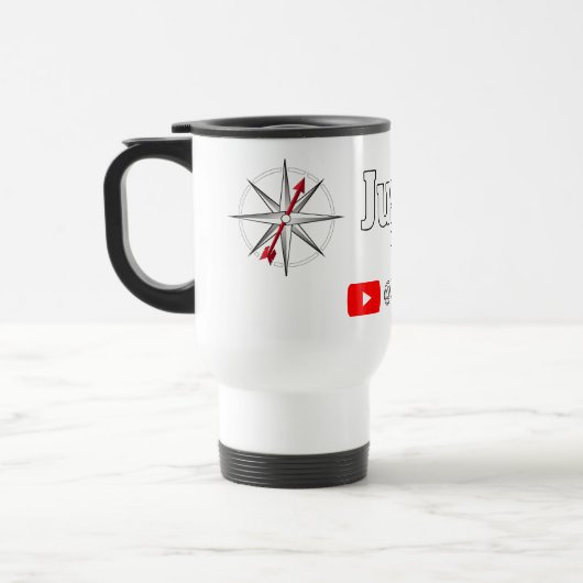 Mug De Voyage Justa Jer Logo Coupe (Gauche)