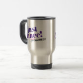 Mug De Voyage Juste danse - pourpre (Devant gauche)