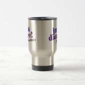 Mug De Voyage Juste danse - pourpre (Centre)
