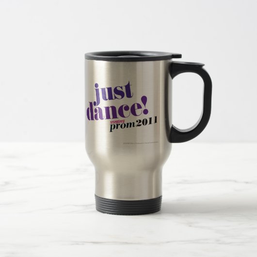 Mug De Voyage Juste danse - pourpre (Droit)