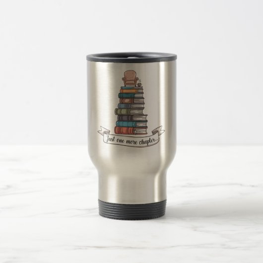 Mug De Voyage Juste un chapitre de plus - Conception de livre co (Centre)