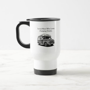 Mug De Voyage Juste une maman qui aime profondément le camping V