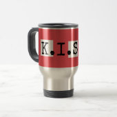 MUG DE VOYAGE K.I.S.S. (Devant gauche)