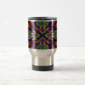 Mug De Voyage Kaléidoscope coloré (Centre)