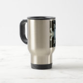 Mug De Voyage Kaleidoscope vache cache motif (Devant gauche)