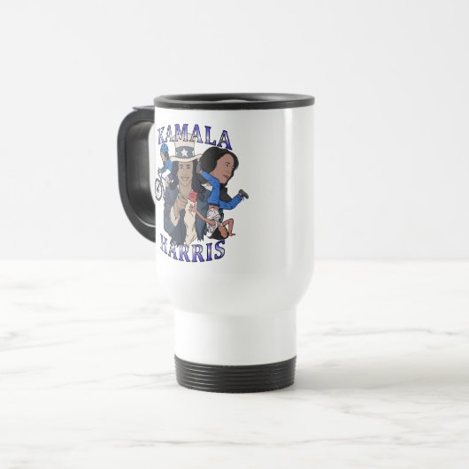 Mug De Voyage Kamala Harris Bootleg Rap (Devant gauche)