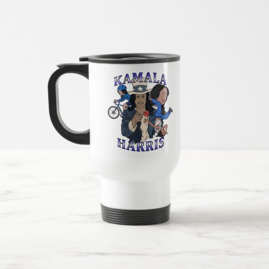 Mug De Voyage Kamala Harris Bootleg Rap (Gauche)