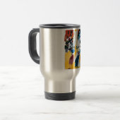 Mug De Voyage Kandinsky Impression III Concert Peinture Abstrait (Devant gauche)