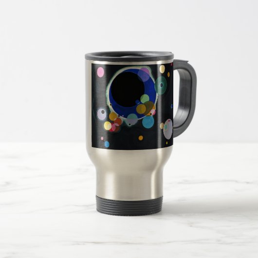 Mug De Voyage Kandinsky Plusieurs Cercles Artwork (Devant droit)