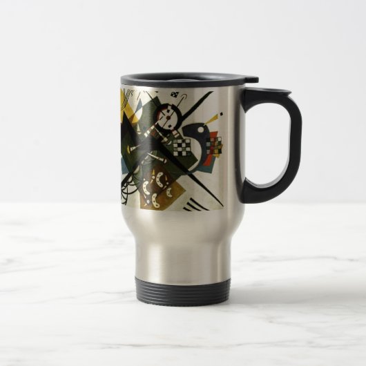 Mug De Voyage Kandinsky Sur White II (Droit)
