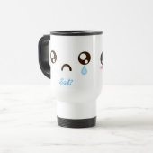 Mug De Voyage Kawaii Emoji (Devant gauche)