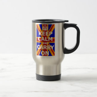 MUG DE VOYAGE KEEP CALM AND CARRY ON