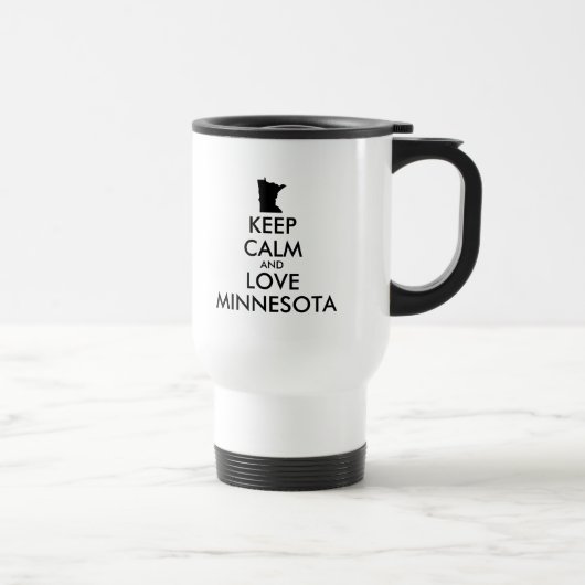 Mug De Voyage KEEP CALM et LOVE MINNESOTA (Droite)