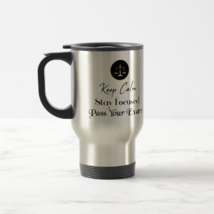 Mug De Voyage Keep calm. Restez Concentrés. Passer vos examens