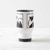 Mug De Voyage Keeshond Graphics - Cute Original Chig Art (Centre)
