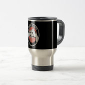 Mug De Voyage Kenpo Karate Arts Martial Arts Custom Gig (Devant droit)