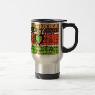 Mug De Voyage Kenya : Toute l'Afrique dans un pays - Drapeau tis