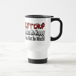 Mug De Voyage Ketchup Bonheur