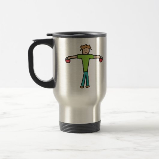 Mug De Voyage Kettlebell (Gauche)