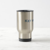 Mug De Voyage Key West la Floride (logo des textes) (Centre)