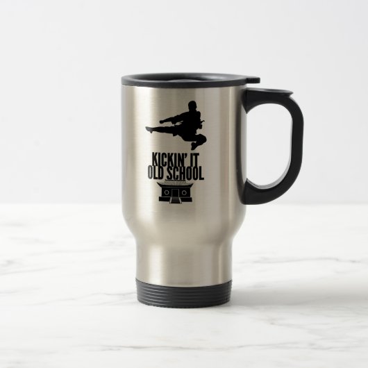Mug De Voyage Kickin'It Old School (Droit)
