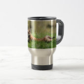 Mug De Voyage Kit de Fox rouge (Devant droit)