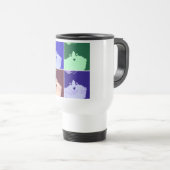 Mug De Voyage Kitty Cat Pop Art (Devant droit)