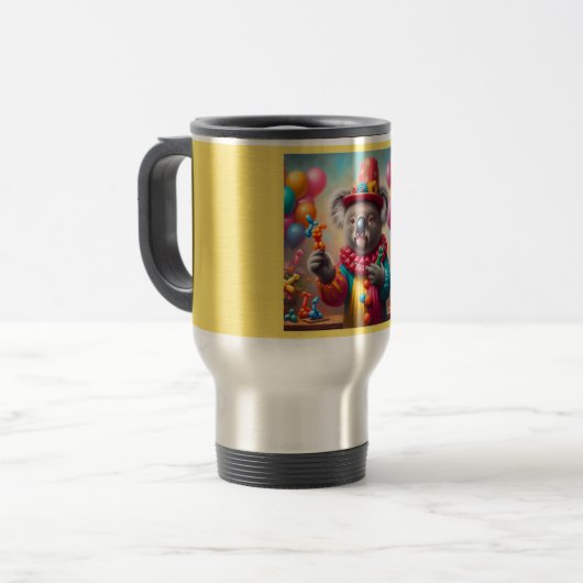 Mug De Voyage Koala Clown (Devant gauche)