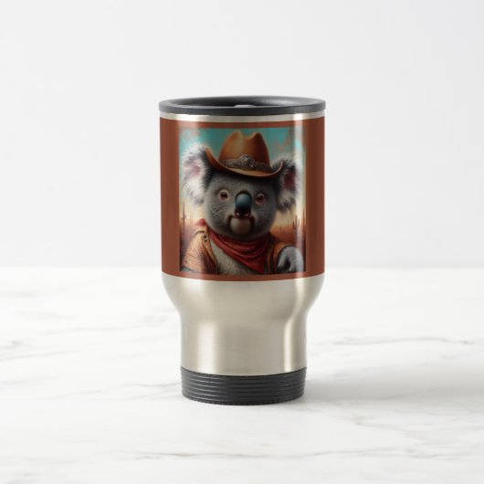 Mug De Voyage Koala Cowboy (Centre)