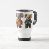 Mug De Voyage Koala tournez bouchon thermomètre (Devant droit)