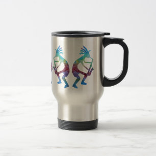 Mug De Voyage Kokopelli joue le saxo