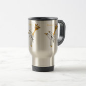 Mug De Voyage Kung Fu giraffe (Devant droit)