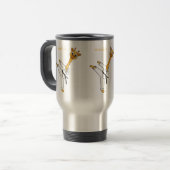 Mug De Voyage Kung Fu giraffe (Devant gauche)