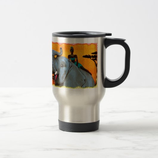 Mug De Voyage La "Afrique ! " (Droit)
