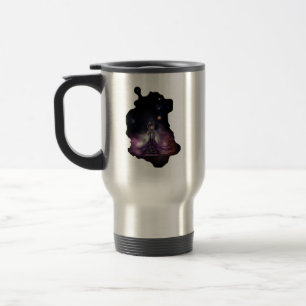 Mug De Voyage La Beauté De Trilia Fractal Art Portrait