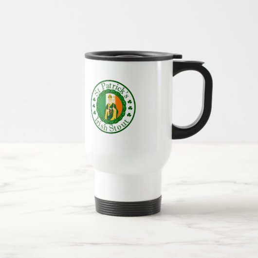 Mug De Voyage La bière de malt irlandaise de St Patrick (Droite)