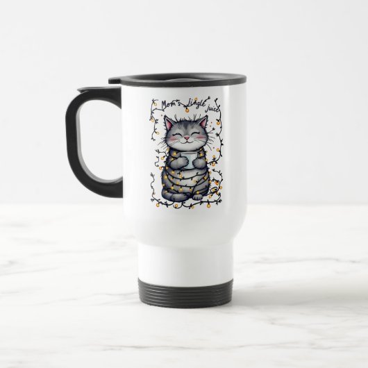 Mug De Voyage La boisson de Noël de maman  (Gauche)