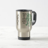 Mug De Voyage La boue de voyage "Croissance" (Devant droit)