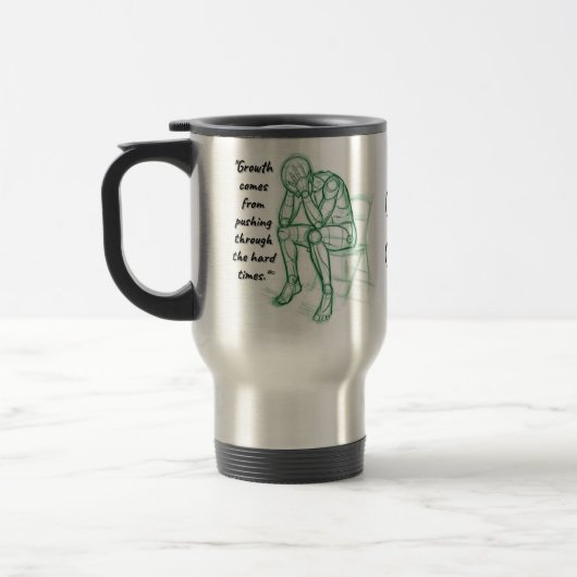Mug De Voyage La boue de voyage "Croissance" (Gauche)
