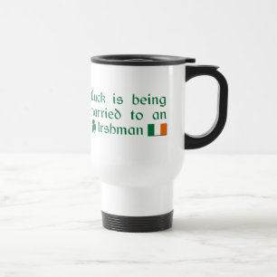 Mug De Voyage La chance est mariée à un Irlandais