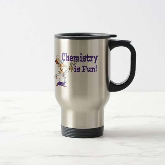 Mug De Voyage La chimie est amusement (Droit)
